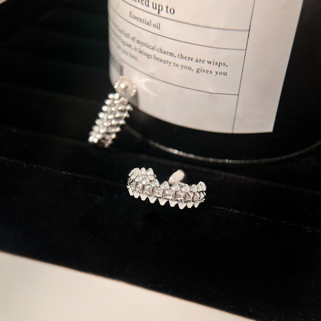 [⭐Glow]CLASH SMALL HOOP EARRINGS