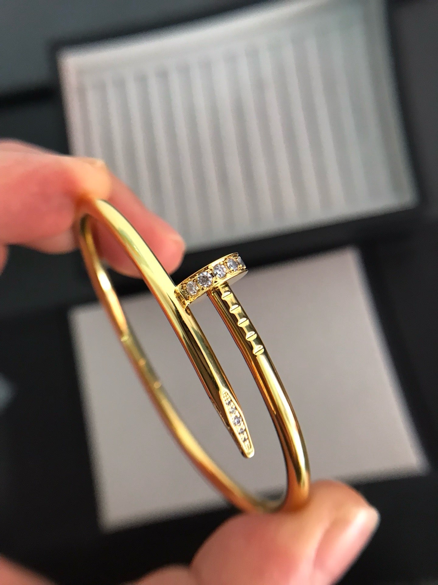 [⭐Glow]JUSTE BRACELET 3.5MM DIAMONDS