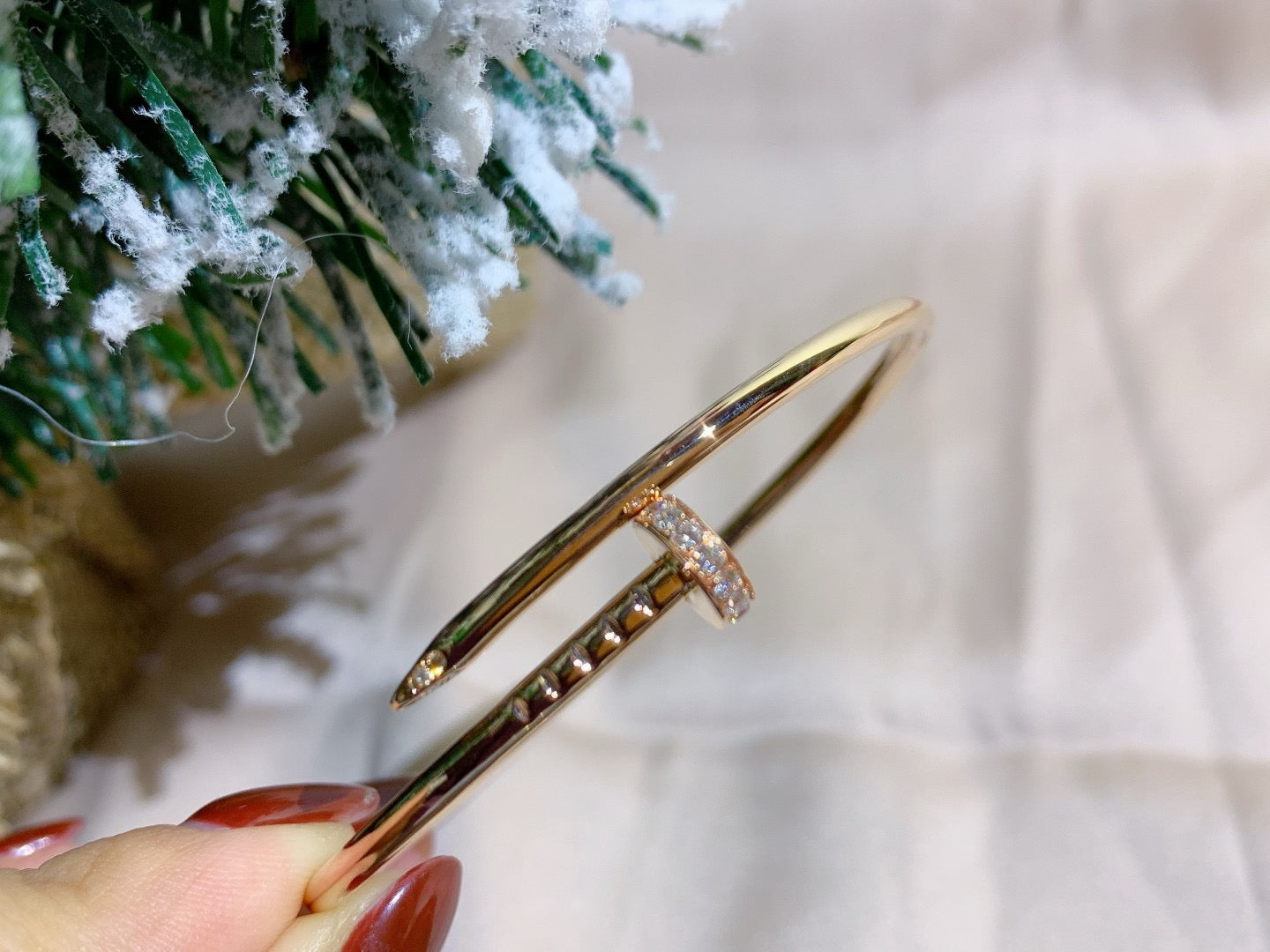 [⭐Glow]JUSTE BRACELET 2.5MM DIAMONDS