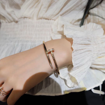 [⭐Glow]JUSTE BRACELET 3.5MM DIAMONDS