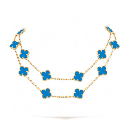 [⭐Glow]CLOVER 20 MOTIFS TURQUOISE GOLD