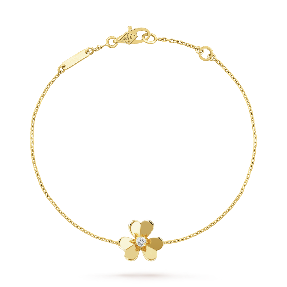 [⭐Glow]FRIVOLE GOLD FLOWER PINK MALACHITE BRACELET
