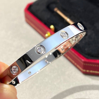 [⭐Glow]LOVE BRACELET 6.1MM 10 DIAMONDS