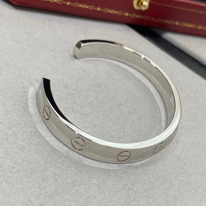 [⭐Glow]LOVE BRACELET 6.1MM 1 DIAMOND OPEN CUFF