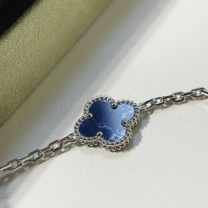 [⭐Glow]CLOVER 5 MOTIF PIETERSITE BRACELET COLLECTION
