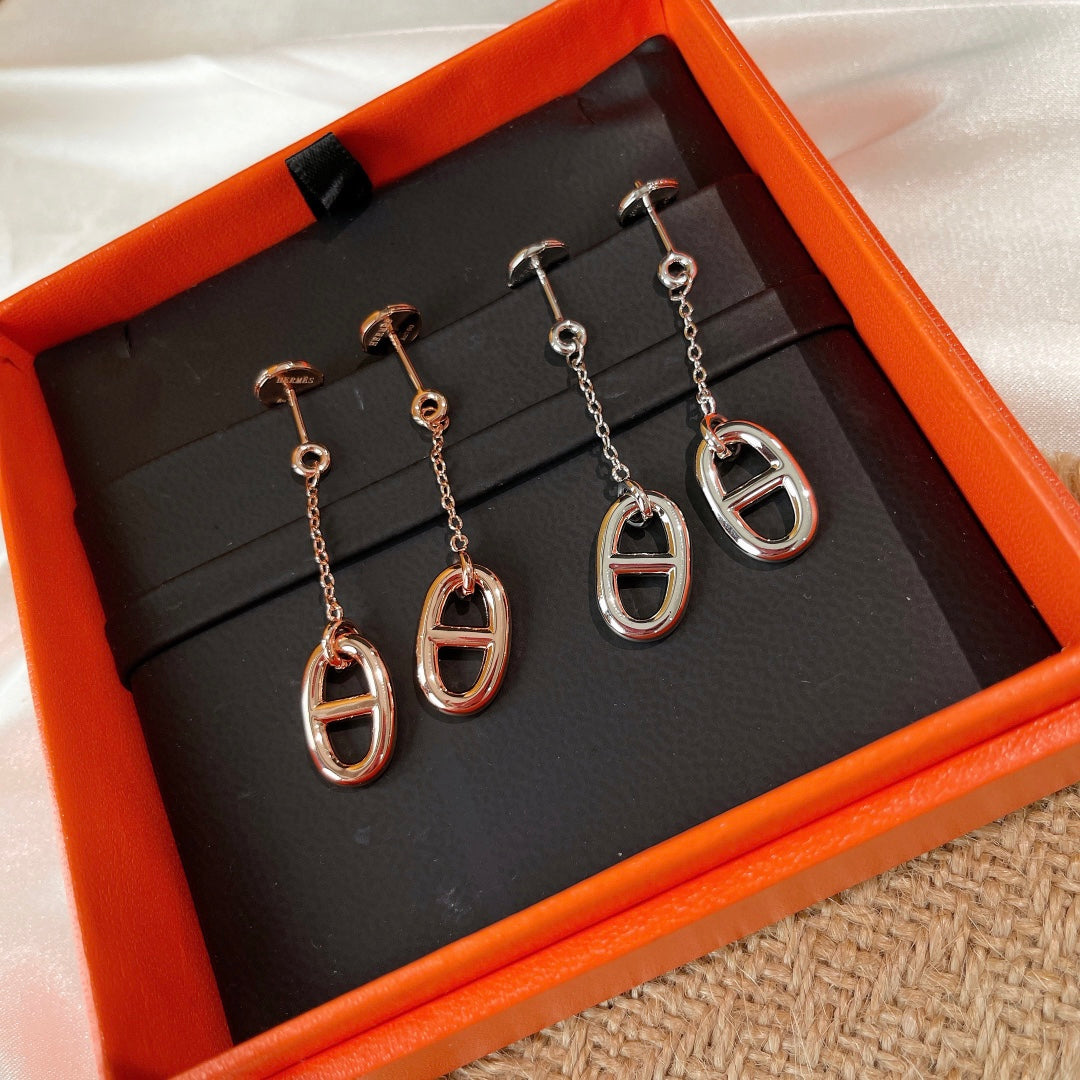 [⭐Glow]CHAINE TASSEL EARRINGS