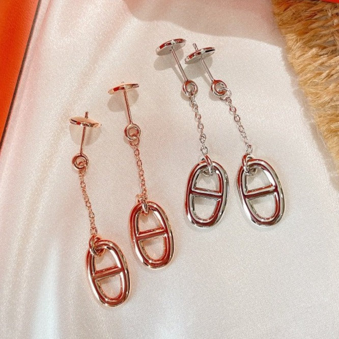 [⭐Glow]CHAINE TASSEL EARRINGS