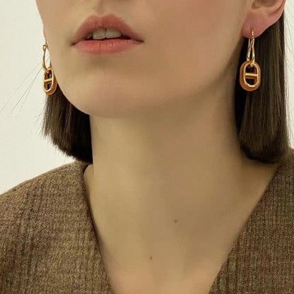 [⭐Glow]HM O'MAILLON GOLD EARRINGS