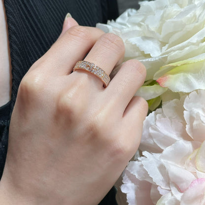 [⭐Glow]KELLY PINK GOLD DIAMOND RING