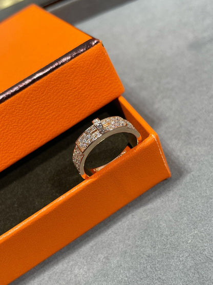 [⭐Glow]KELLY PINK GOLD DIAMOND RING