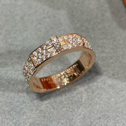 [⭐Glow]KELLY PINK GOLD DIAMOND RING