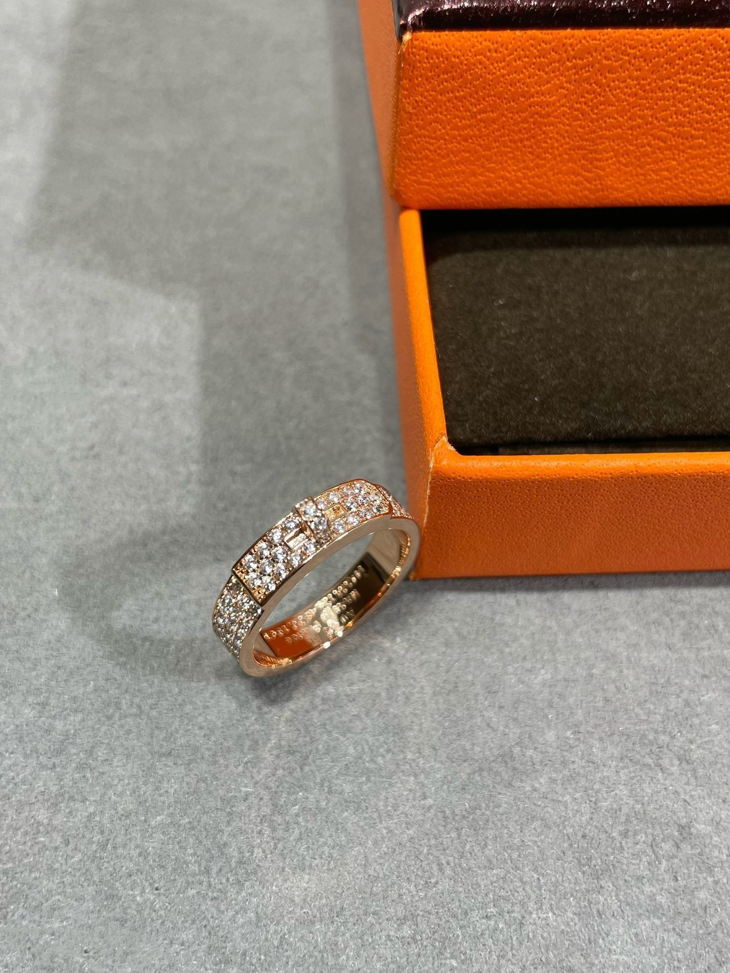 [⭐Glow]KELLY PINK GOLD DIAMOND RING
