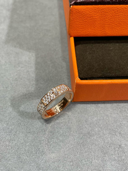 [⭐Glow]KELLY PINK GOLD DIAMOND RING
