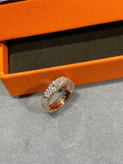 [⭐Glow]KELLY PINK GOLD DIAMOND RING