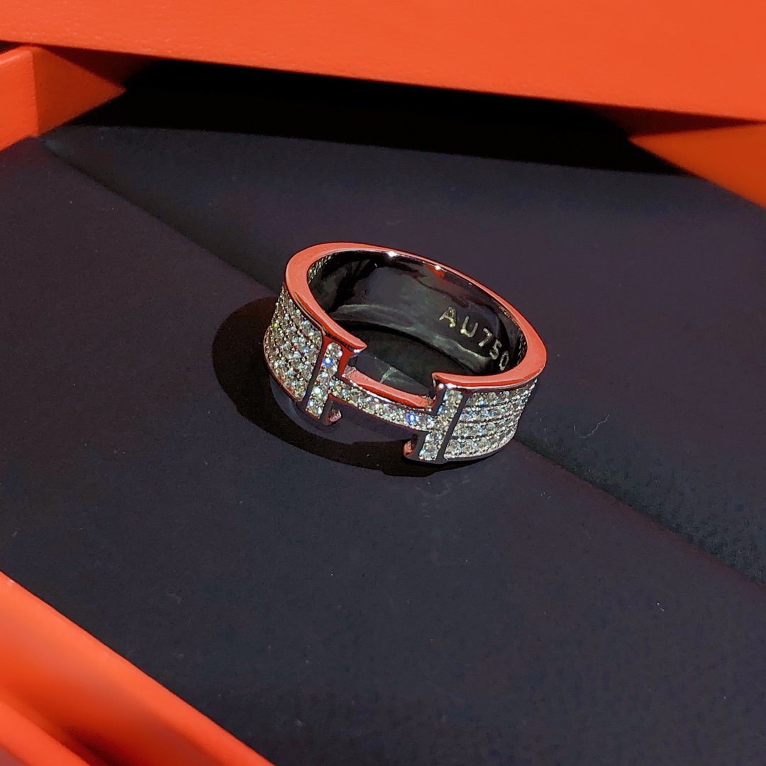 [⭐Glow]H RING FULL DIAMOND