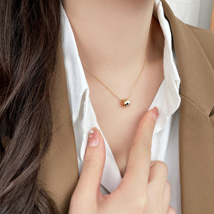 [⭐Glow]BEE MINI PEDANT DIAMOND NECKLACE
