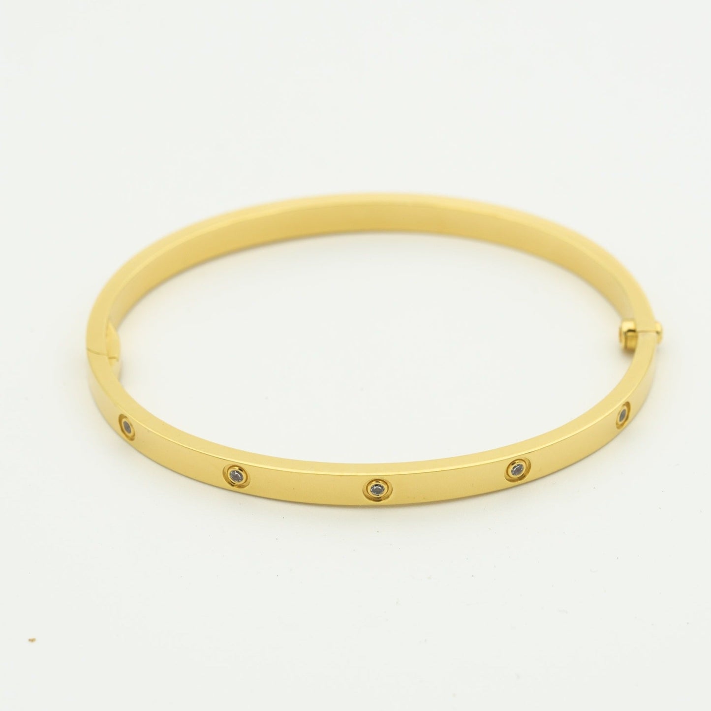 [⭐Glow]LOVE BRACELET 3.65MM 10 DIAMONDS