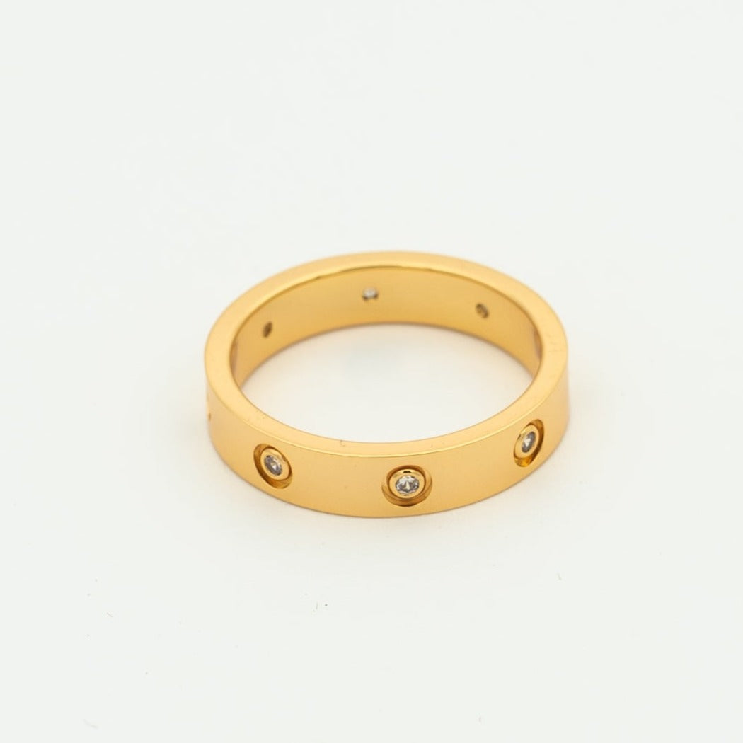 [⭐Glow]LOVE RING 3.6MM 8 DIAMONDS