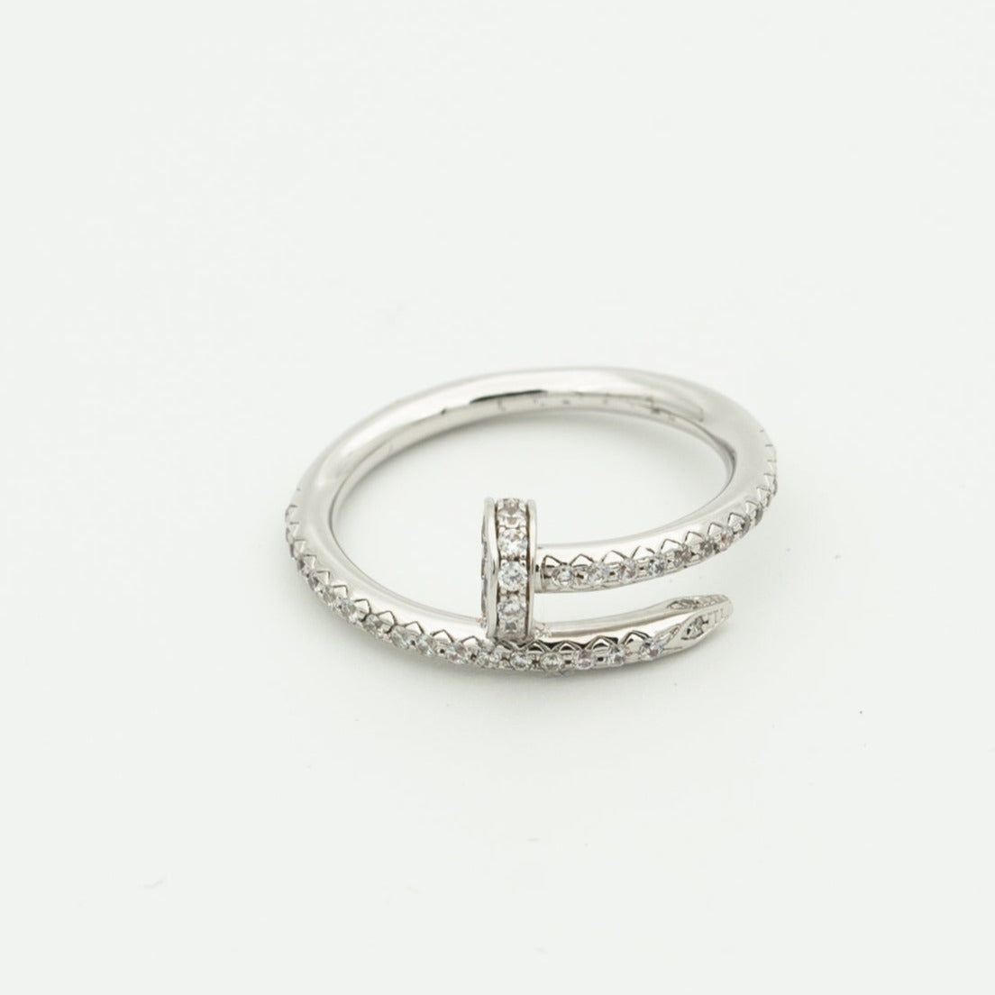[⭐Glow]JUSTE RING 1.8MM SILVER DIAMONDS