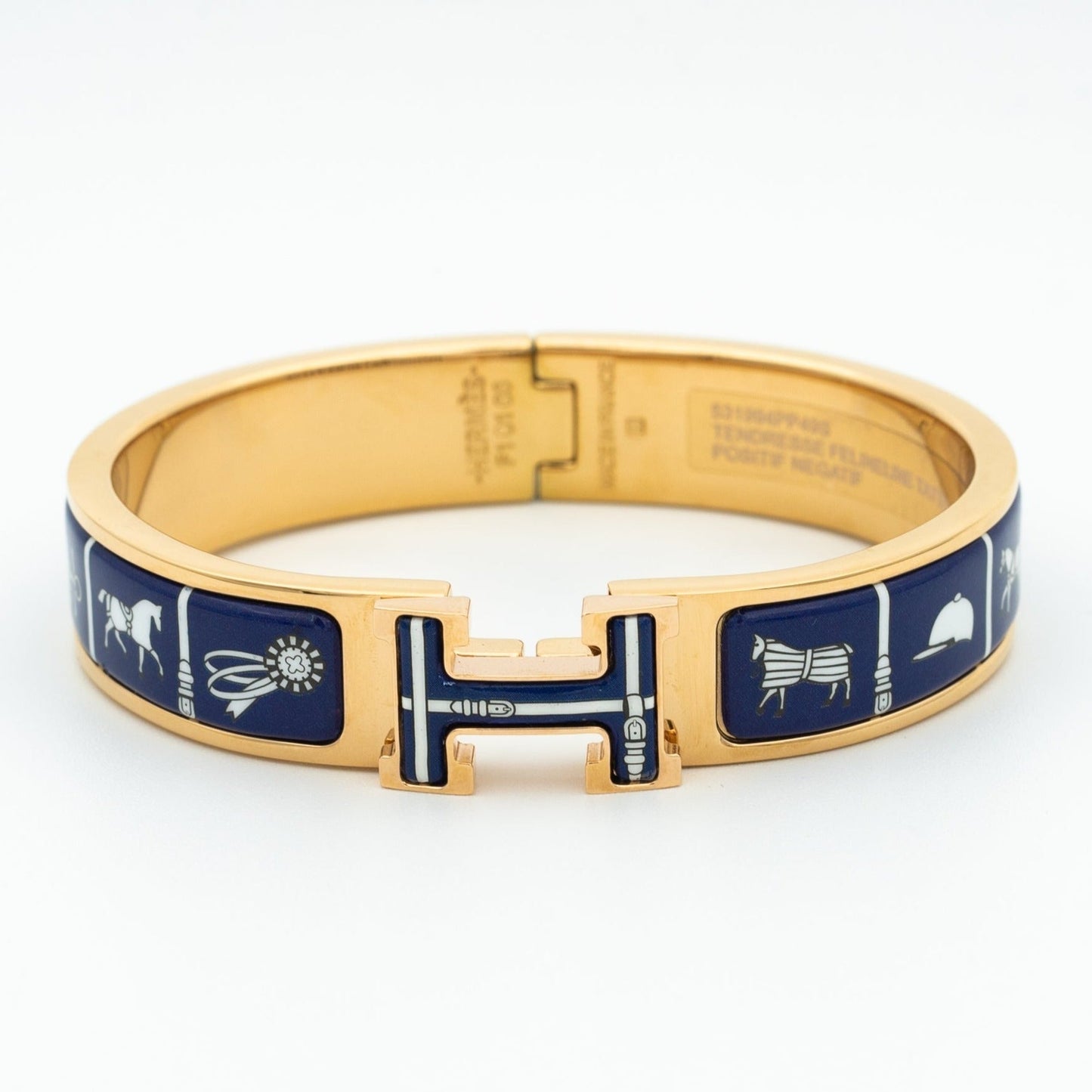 [⭐Glow]H BRACELET BLUE CERAMIC