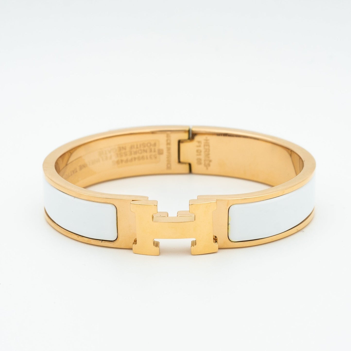 [⭐Glow]H WHITE BRACELET