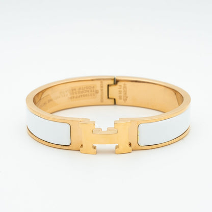 [⭐Glow]H WHITE BRACELET