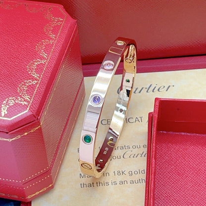 [⭐Glow] 2026 RAINBOW LOVE BRACELET 6.1MM  10 DIAMONDS