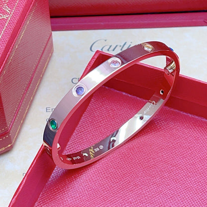 [⭐Glow] 2026 RAINBOW LOVE BRACELET 6.1MM  10 DIAMONDS