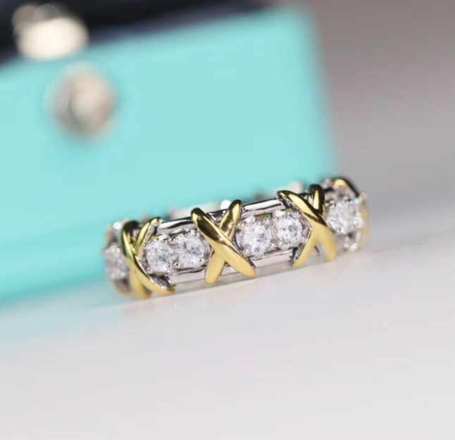 [⭐Glow jewelrys]Classic Gold Diamond Ring