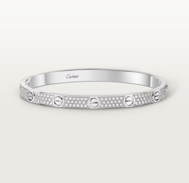 [⭐Glow]NEW-LOVE-4.8MM-Width Diamond-Studded Bracelet