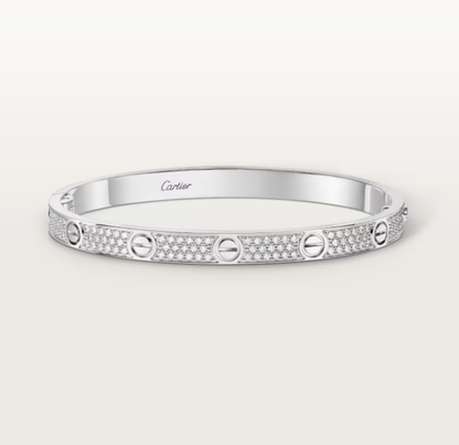 [⭐Glow]NEW-LOVE-4.8MM-Width Diamond-Studded Bracelet