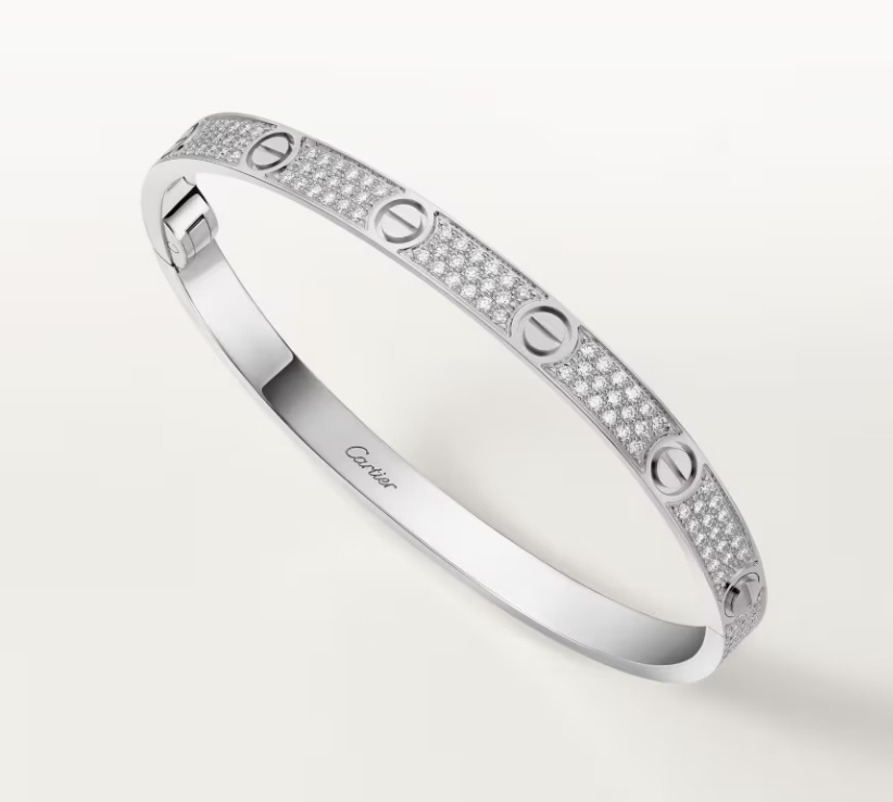 [⭐Glow]NEW-LOVE-4.8MM-Width Diamond-Studded Bracelet