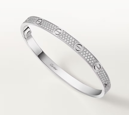 [⭐Glow]NEW-LOVE-4.8MM-Width Diamond-Studded Bracelet