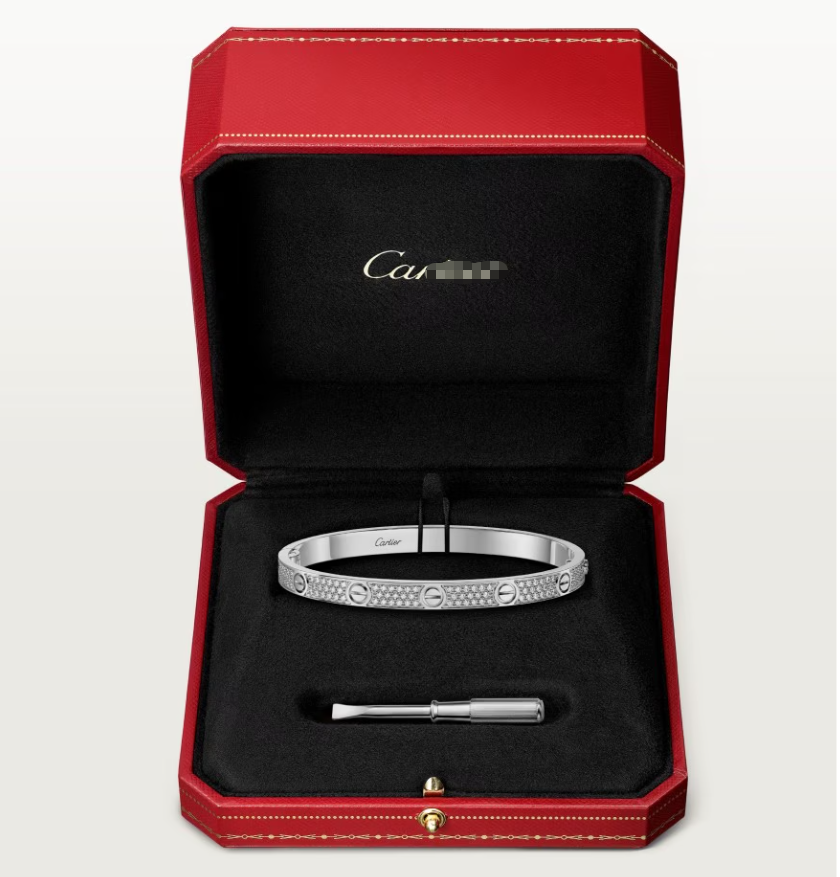 [⭐Glow]NEW-LOVE-4.8MM-Width Diamond-Studded Bracelet