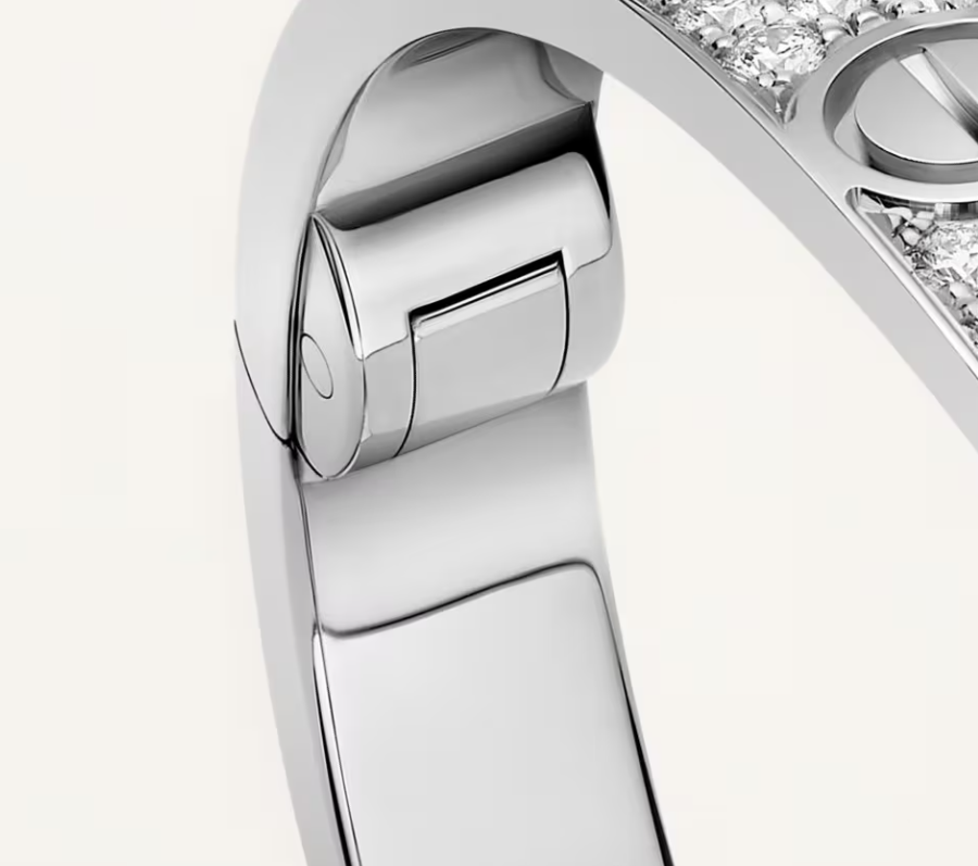 [⭐Glow]NEW-LOVE-6.1MM-Width Diamond-Studded Bracelet