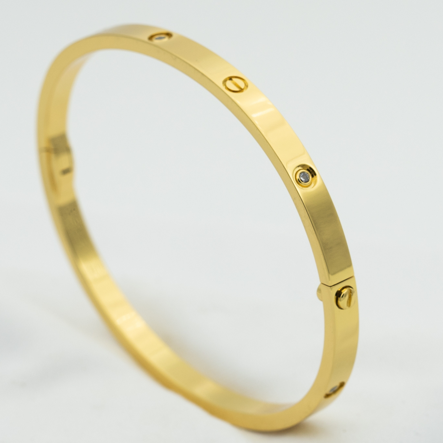 [⭐Glow]LOVE BRACELET 3.65MM 6 DIAMONDS