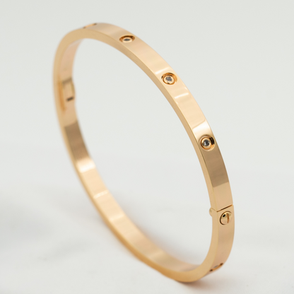 [⭐Glow]LOVE BRACELET 3.65MM 10 DIAMONDS