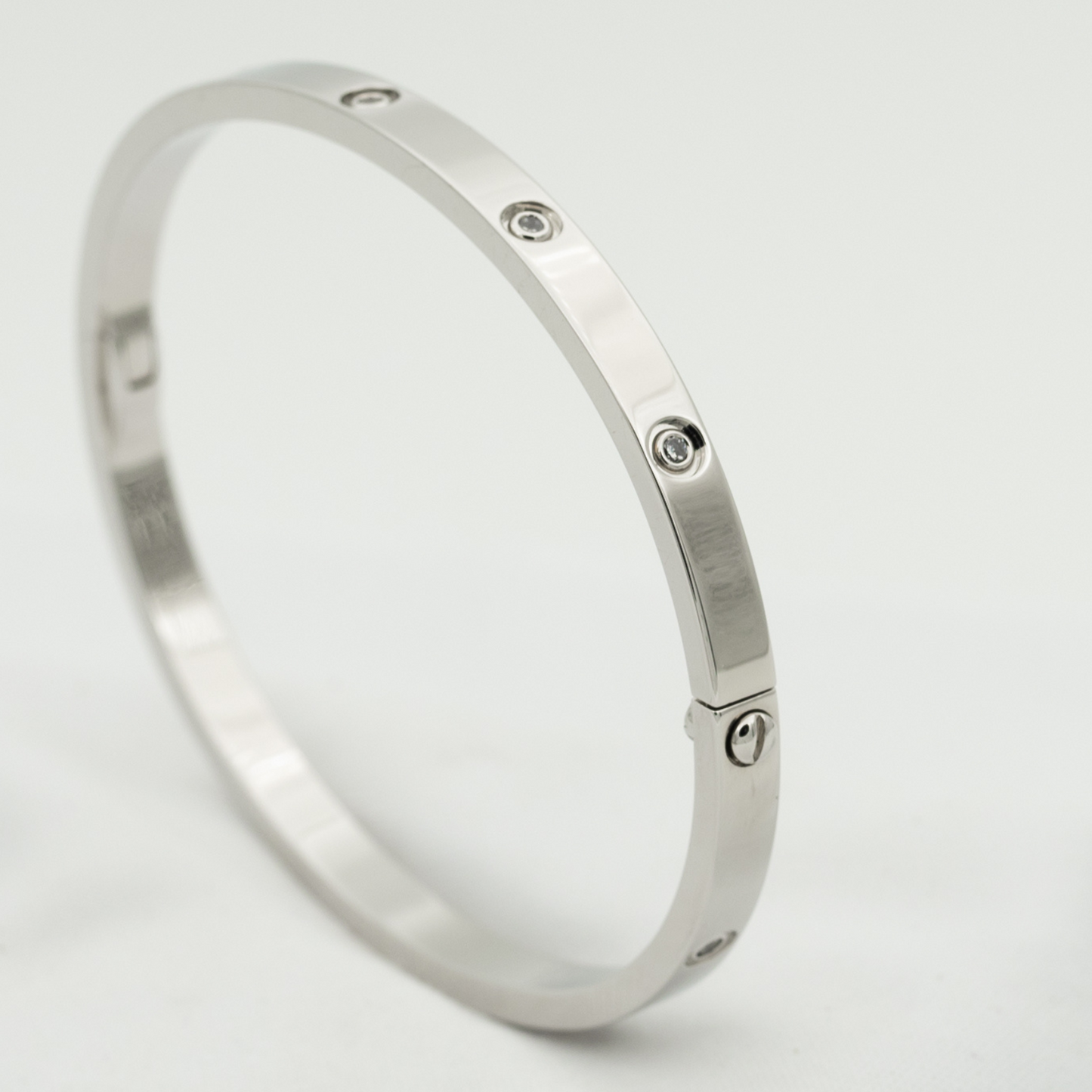 [⭐Glow]LOVE BRACELET 3.65MM 10 DIAMONDS