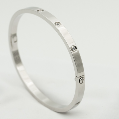 [⭐Glow]LOVE BRACELET 3.65MM 10 DIAMONDS