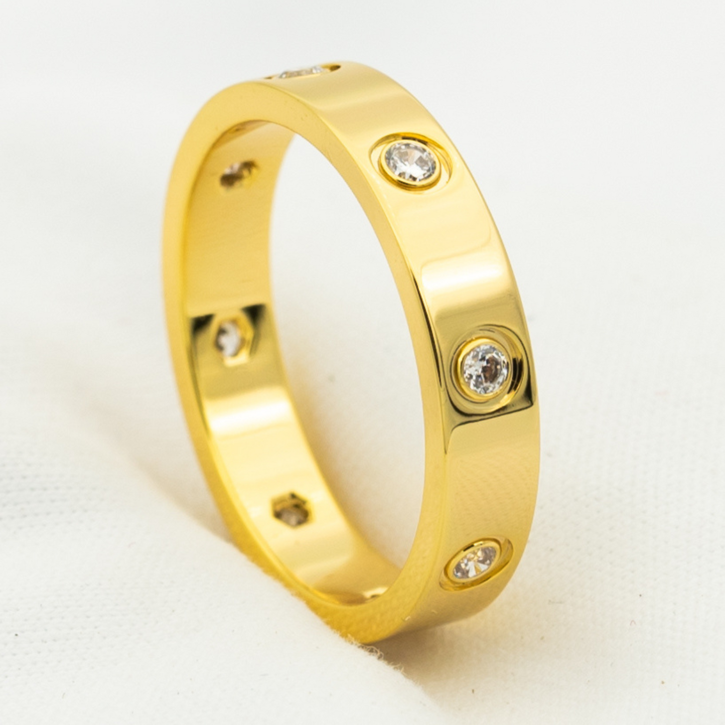 [⭐Glow]LOVE RING 3.6MM 8 DIAMONDS
