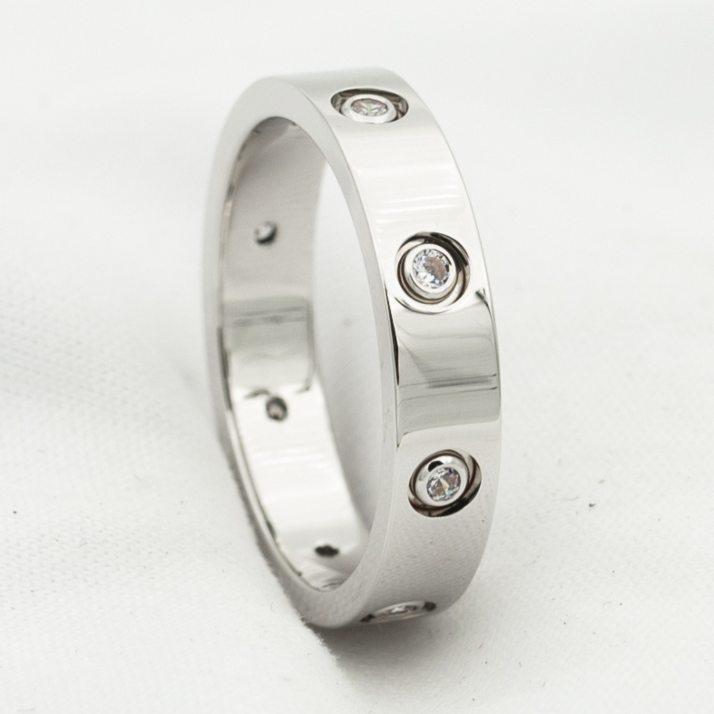 [⭐Glow]LOVE RING 3.6MM 8 DIAMONDS