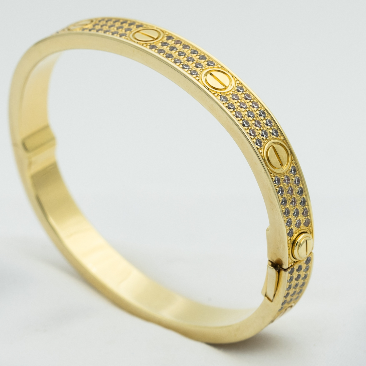 [⭐Glow]LOVE BRACELET 6.1MM DIAMOND-PAVED