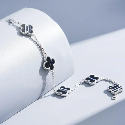 [⭐Glow] CLOVER 5 MOTIF PULSAR STONE BRACELET COLLECTION