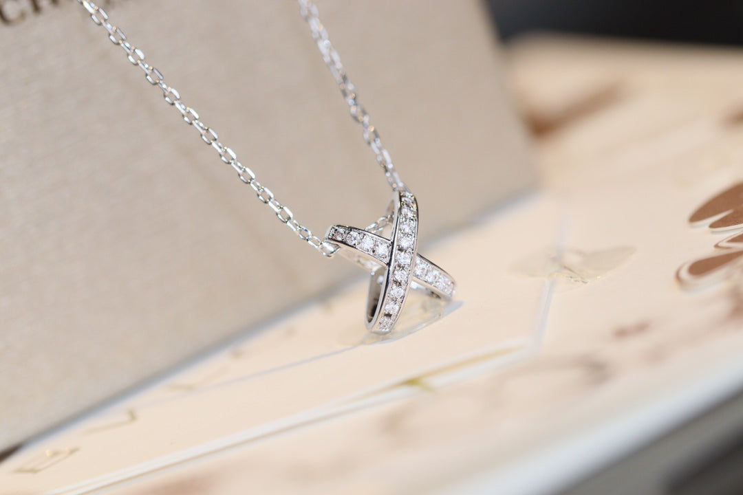 [⭐Glow]JEUX DE DIAMOND NECKLACE