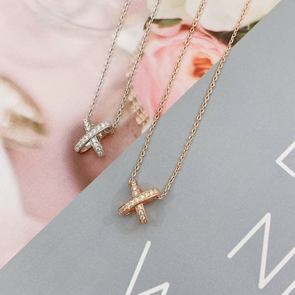 [⭐Glow]JEUX DE DIAMOND NECKLACE