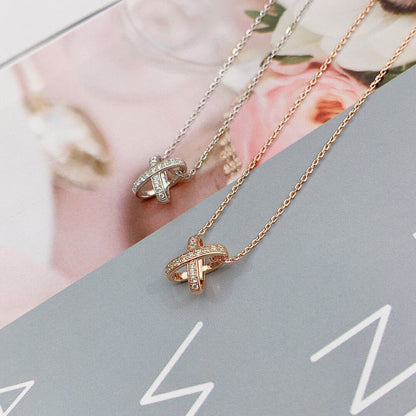 [⭐Glow]JEUX DE DIAMOND NECKLACE
