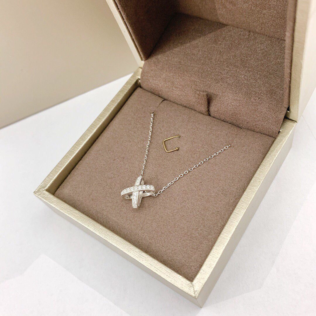 [⭐Glow]JEUX DE DIAMOND NECKLACE