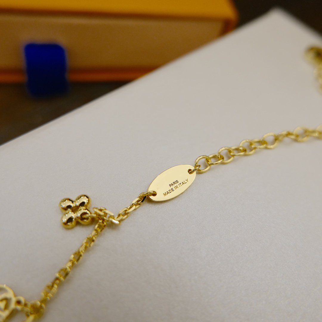 [⭐Glow]BLOOMING SUPPLE NECKLACE BRASS