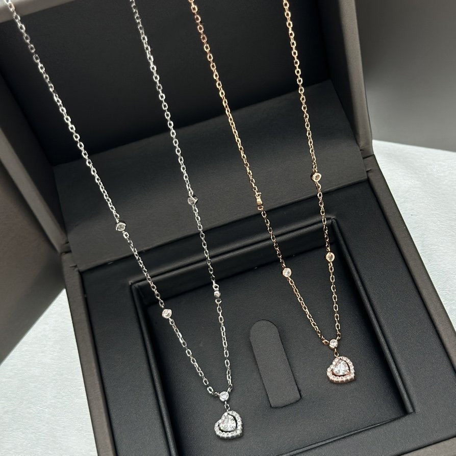 [⭐Glow]JOY HEART DIAMOND NECKLACE