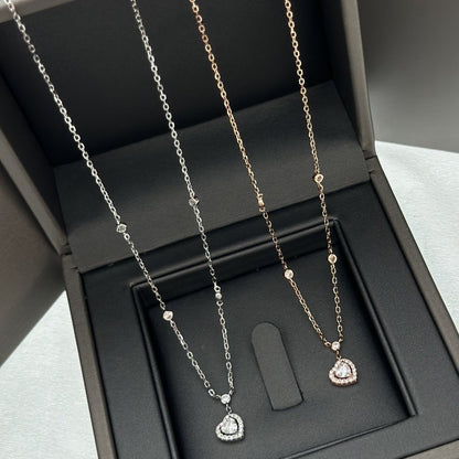 [⭐Glow]JOY HEART DIAMOND NECKLACE
